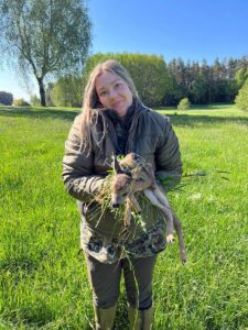 Rehkitzrettung in der Fränkischen Schweiz