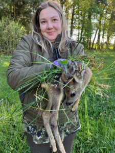 Rehkitzrettung in der Fränkischen Schweiz